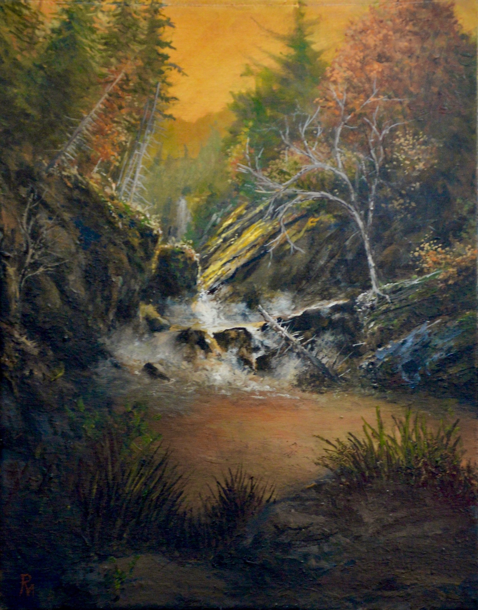 Click here to view Adirondack Waterfall by Paul Means