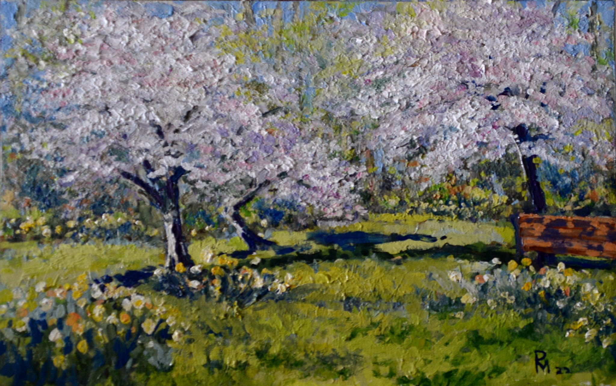 Mill Creek Blossoms by Paul Means