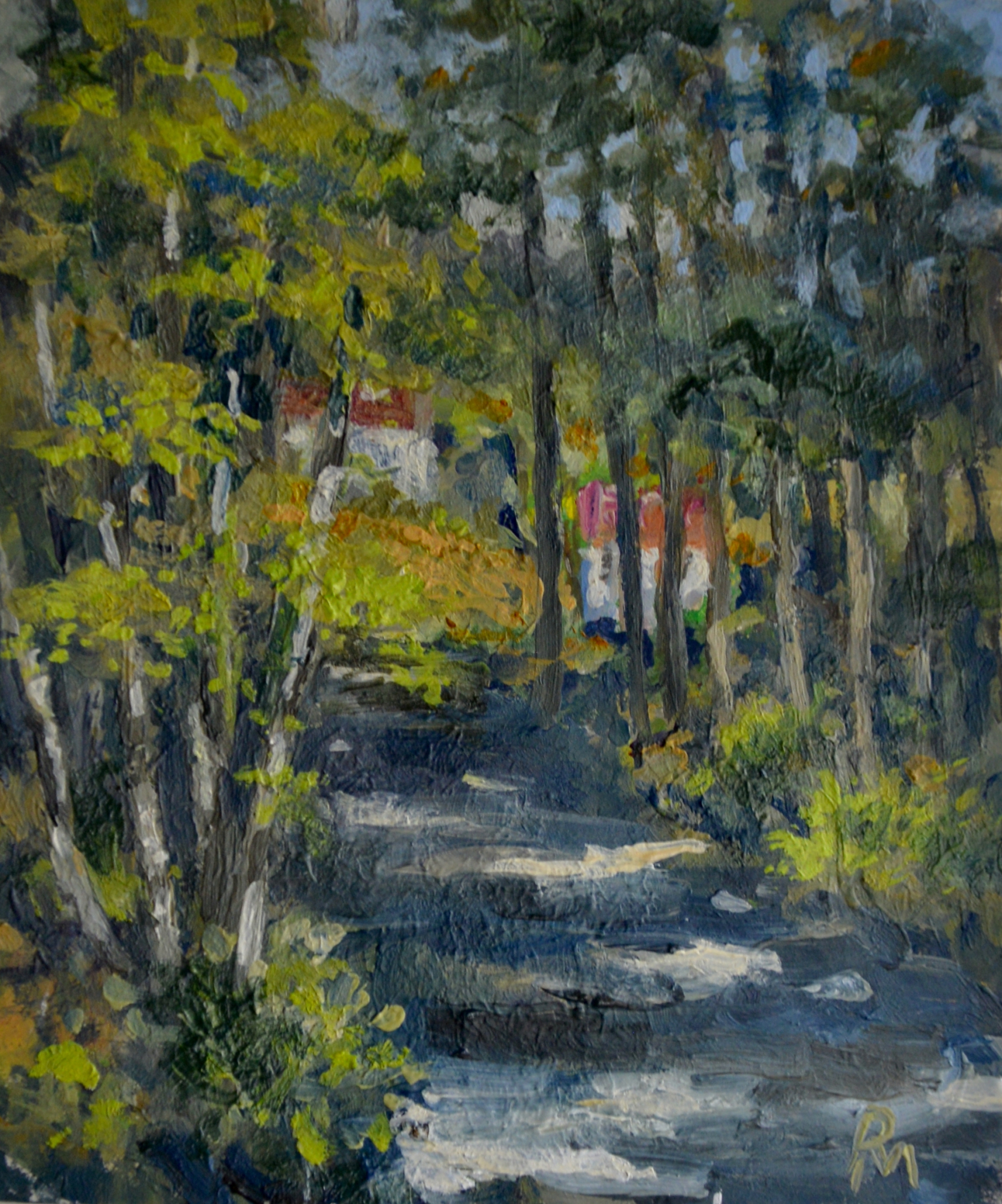 Click here to view Walking to Pontoise by Paul Means