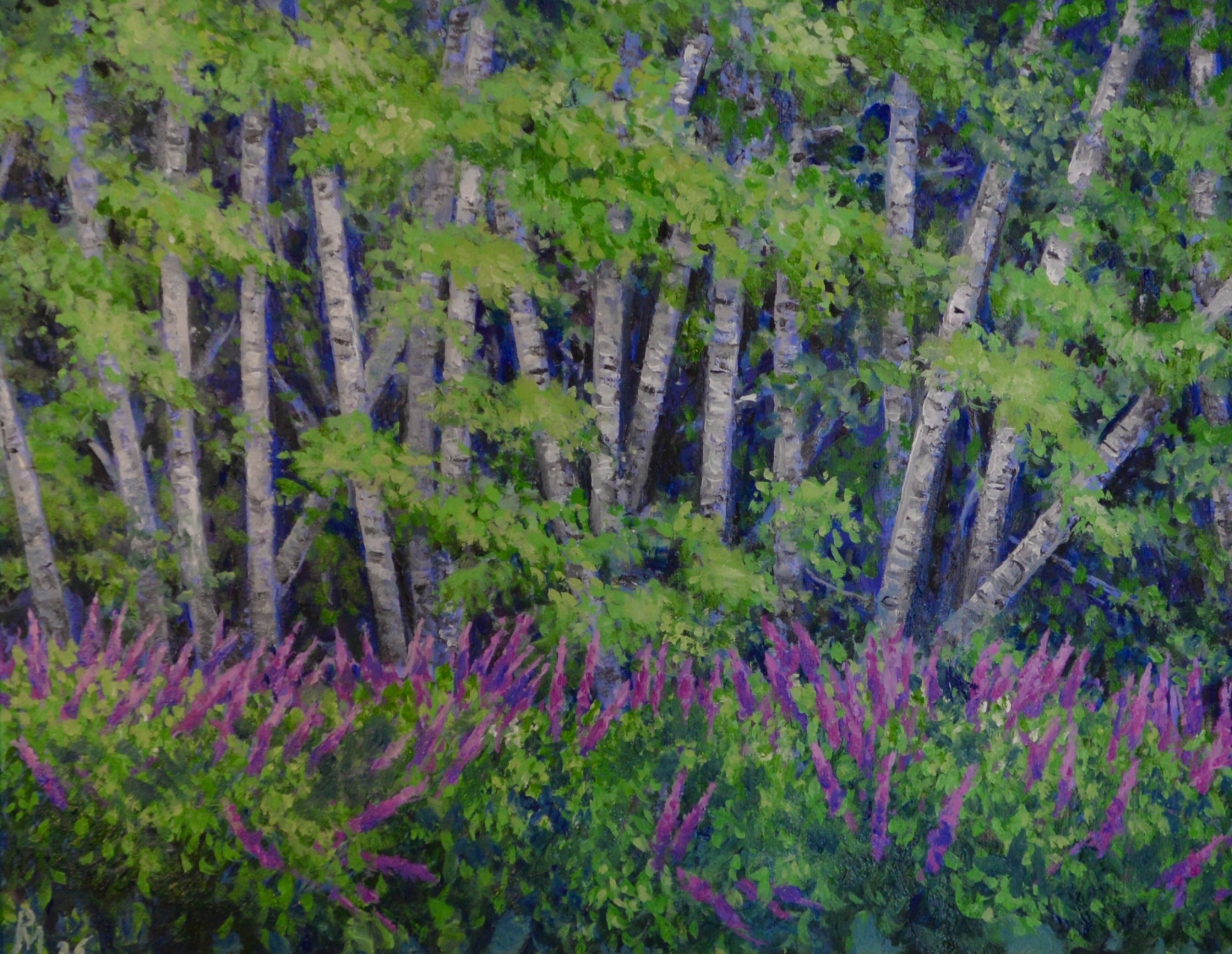Early Summer Blooms by Paul Means