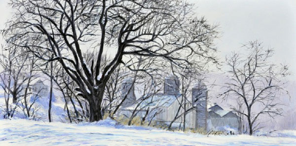 Middlesex Farm in Winter by Paul Means