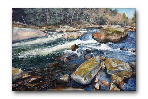 Slippery Rock Creek by Paul Means