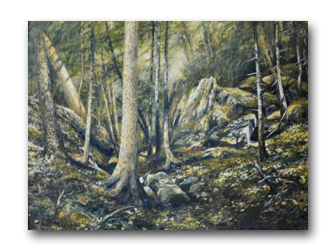 Click here to view The Forest at Slippery Rock Creek by Paul Means