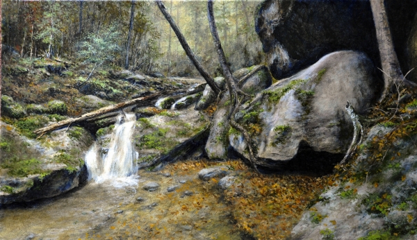 Shallow stream by Paul Means