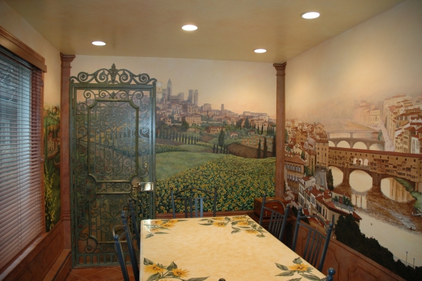 Click here to view Italian Landscape by Paul Means
