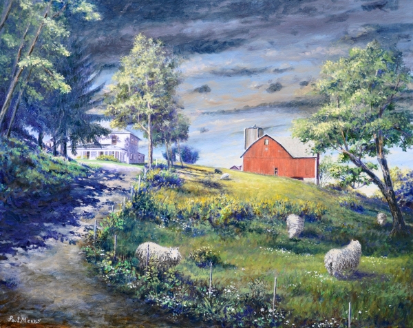 Sunrise, New Wilmington by Paul Means