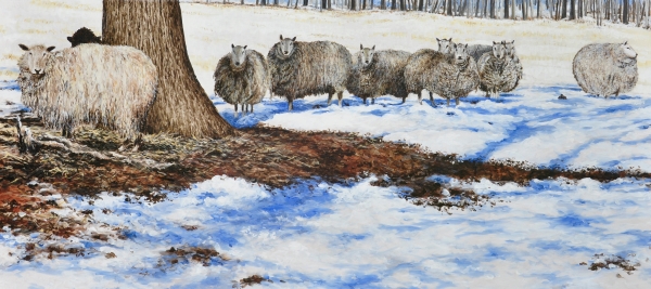 Click here to view Sheep in Winter by Paul Means